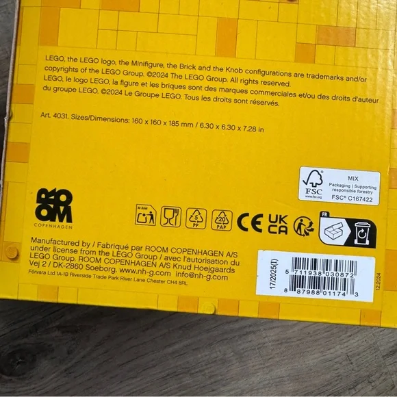 LEGO Halloween Skull Storage Head Small - Brand New - Picture 3 of 6